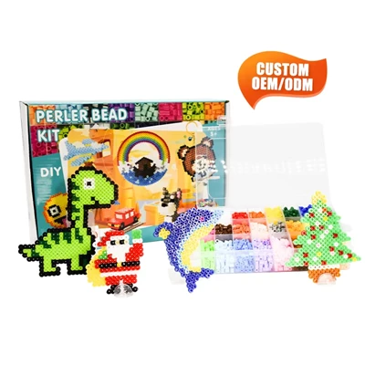 Dinosaur Perler perlesæt